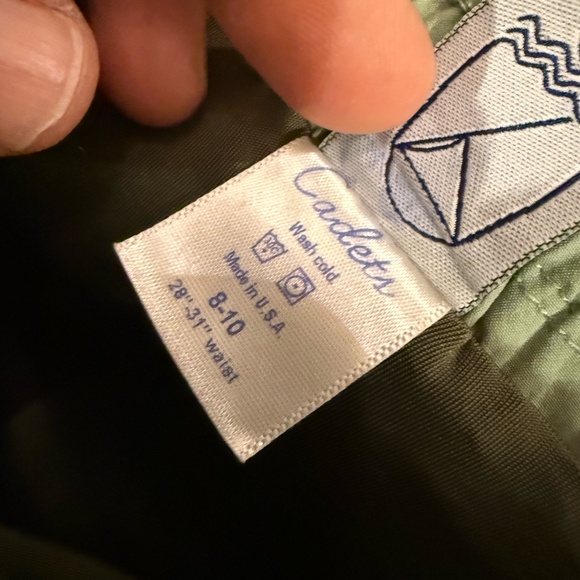 Cadets Swim Shorts in Green SZ 8/10 NWT boys 28-31 inch waist - Picture 2 of 3